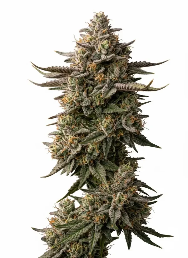 Grease Monkey feminized cannabis plant in flower